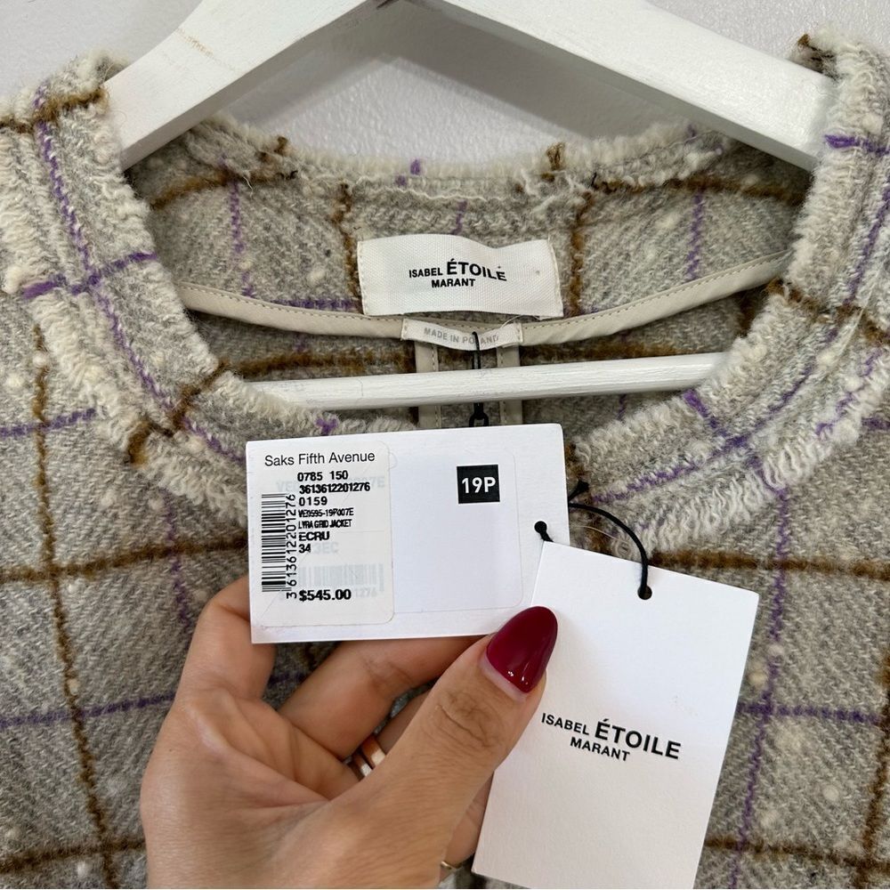 Isabel Marant Etoile Lyra Wool Jacket - Picture 6 of 12